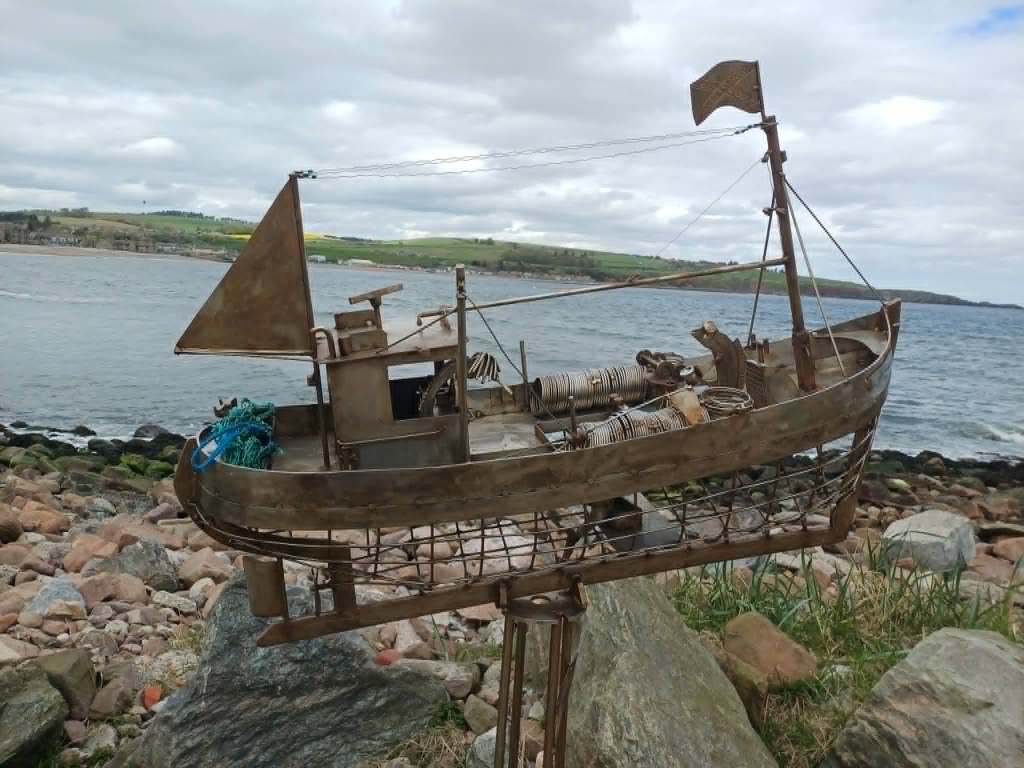 A fishing boat.